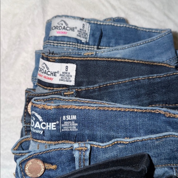 6 PAIRS of Girl’s Stretchy Jeans Size 7/8 - Picture 16 of 16